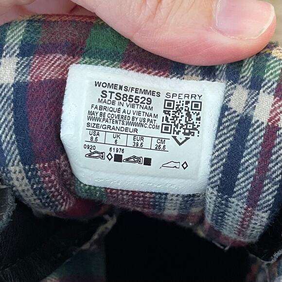 Sperry Top-Sider Saltwater Quilted Nylon Water Resistant Duck Boot Women's 8.5 - Picture 8 of 8